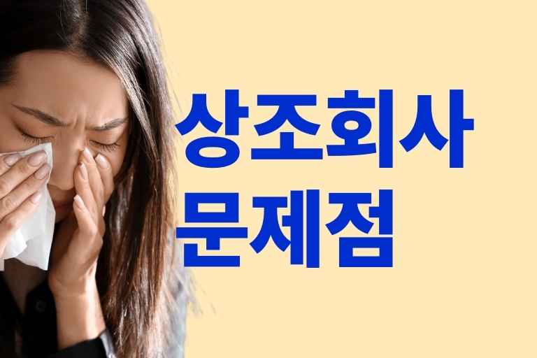 상조회사 문제점