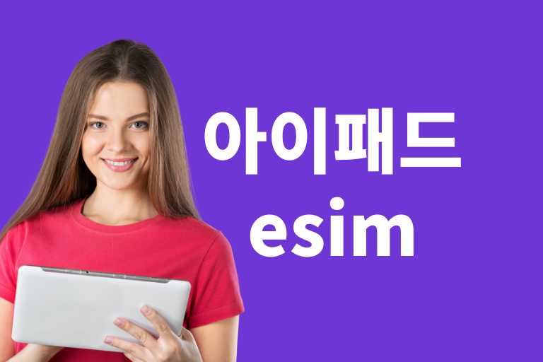 아이 패드 esim 데이터쉐어링